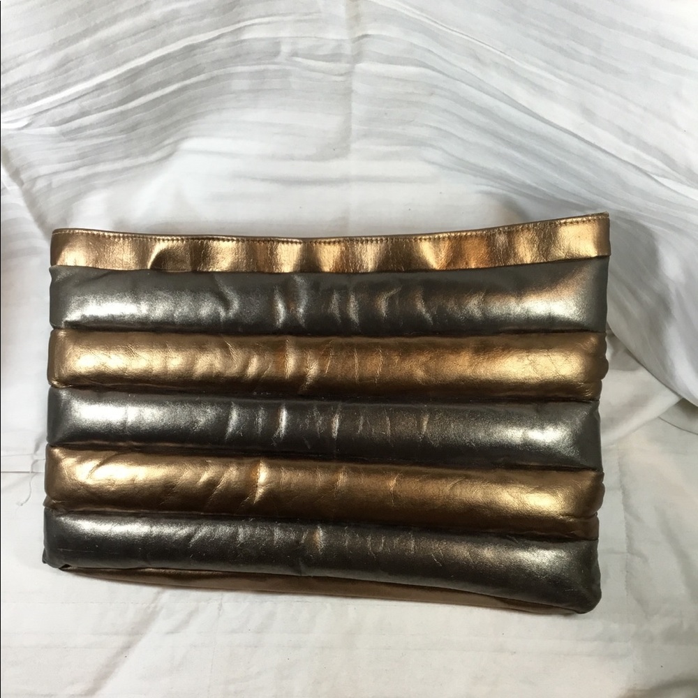 Karen padded clutch, very good condition